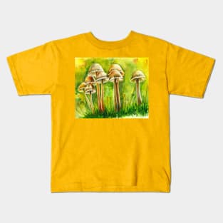 Conical Brittlestem mushroom Kids T-Shirt